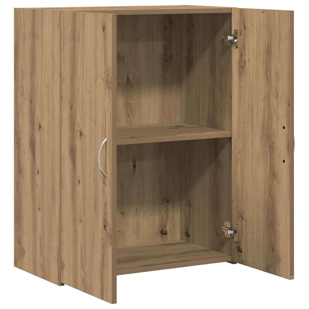 Office Cabinet - Artisan Oak - 60 x 32 x 77.5 cm - Engineered Wood