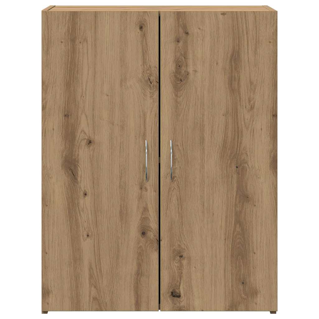 Office Cabinet - Artisan Oak - 60 x 32 x 77.5 cm - Engineered Wood