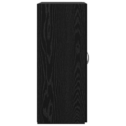 Office Cabinet - Black Oak, 60 x 32 x 77.5 cm, Engineered Wood