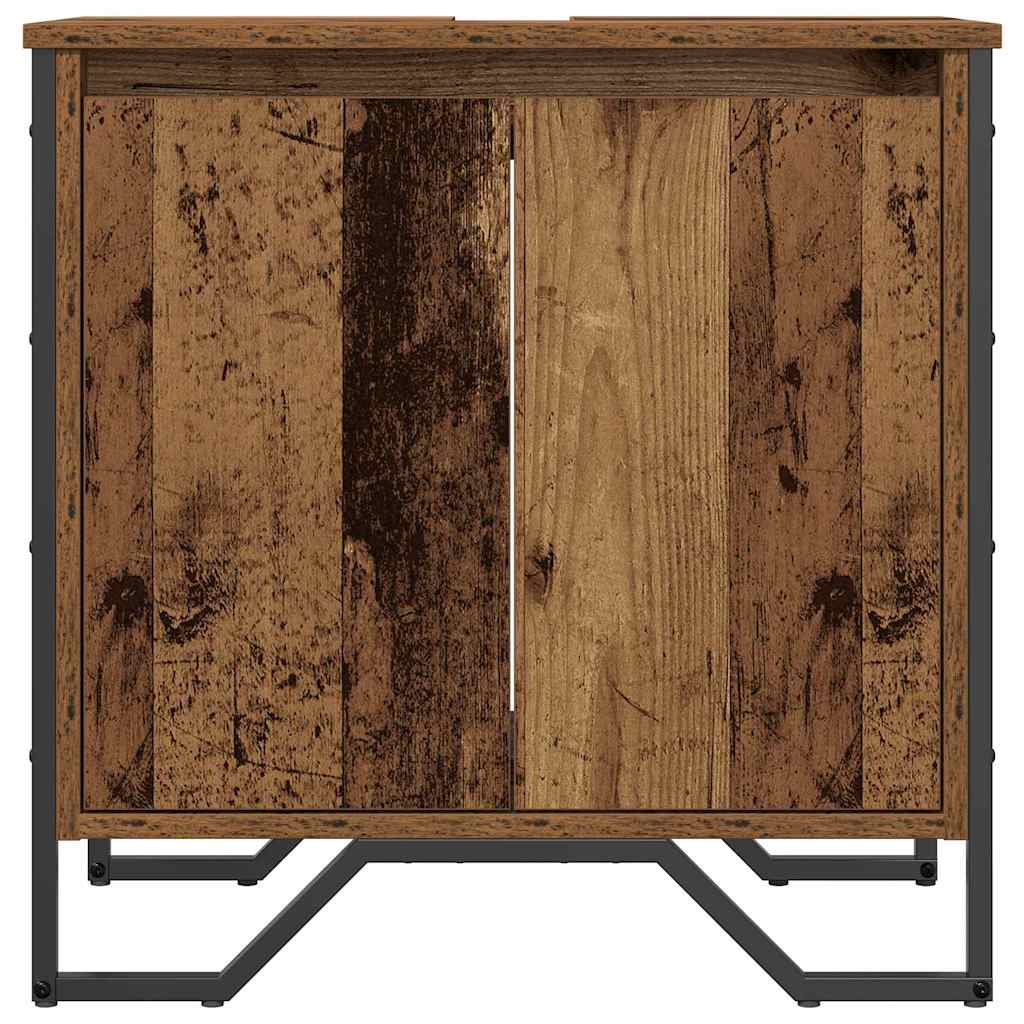Bathroom Sink Cabinet Old Wood 60 x 35 x 60 cm Engineered wood