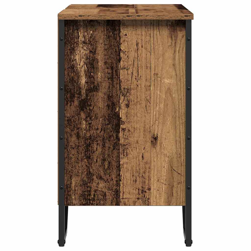 Bathroom Sink Cabinet Old Wood 60 x 35 x 60 cm Engineered wood