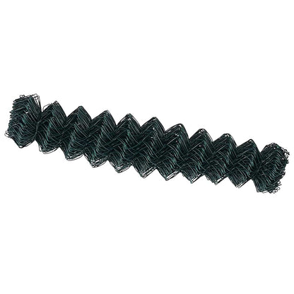 Chain Link Fence Green 10 x 1.4 m Steel