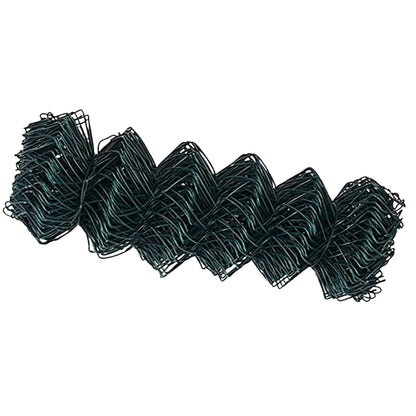 Chain Link Fence Green 25 x 0.4 m Steel