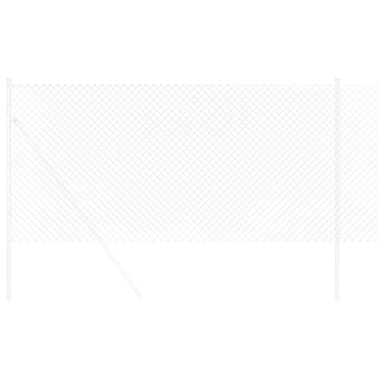 Chain Link Fence Silver 25 x 1.2 m Galvanised steel