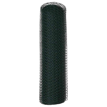 Hexagon Fence Green 0.6 x 50 m Steel