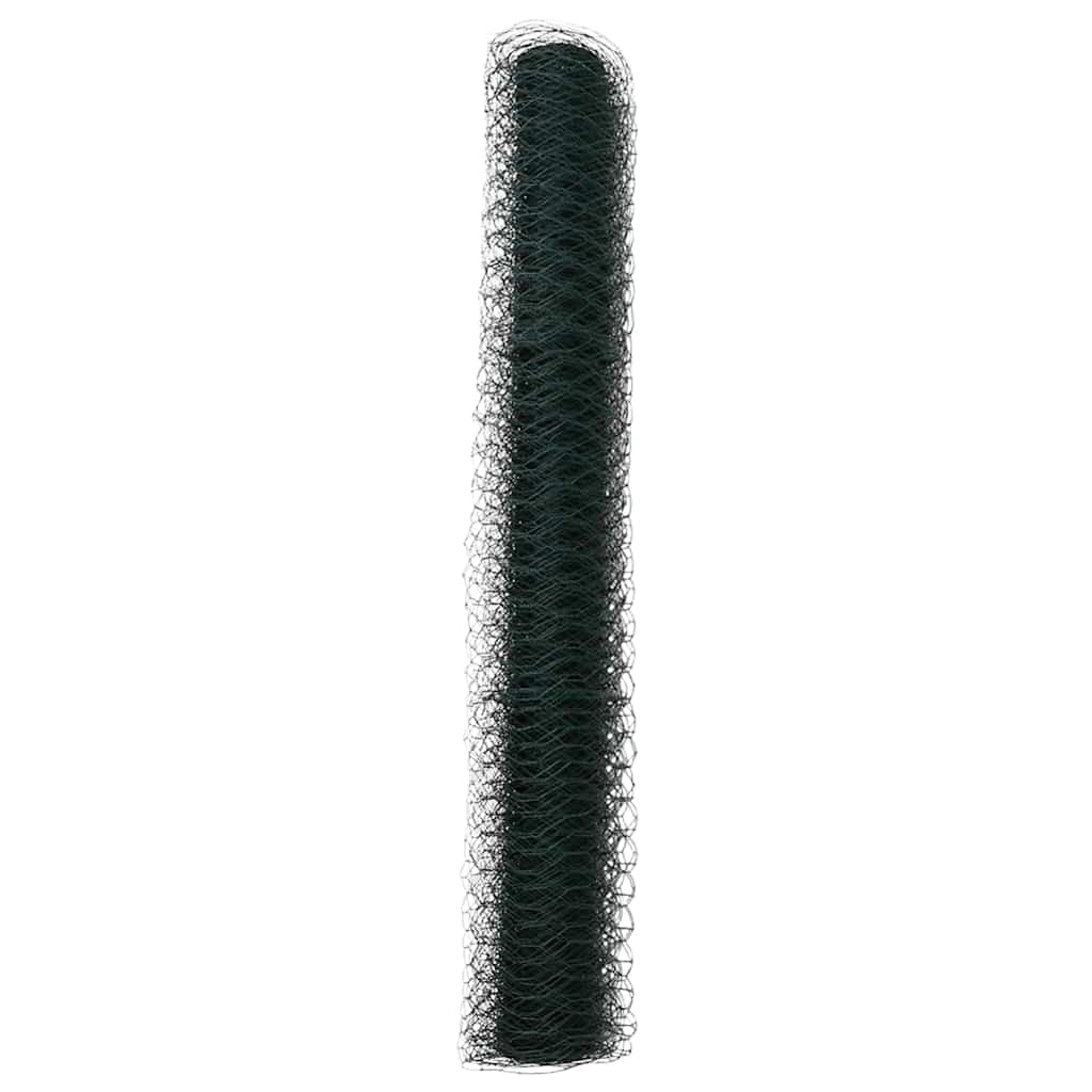 Hexagon Fence Green 1 x 50 m Steel