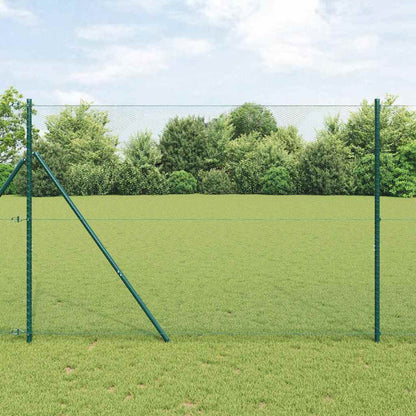 Hexagon Fence Green 1.6 x 50 m Steel