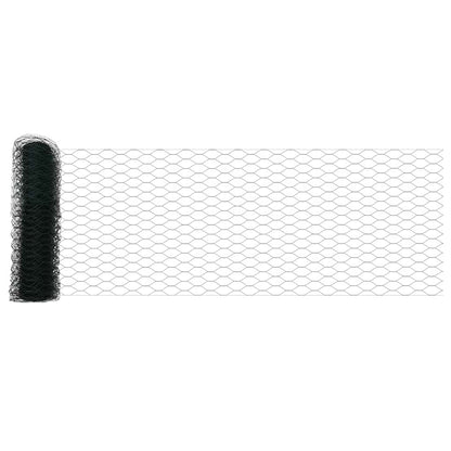 Hexagon Fence Green 0.5 x 100 m Steel