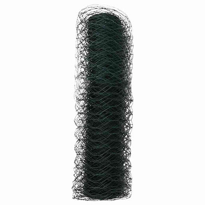 Hexagon Fence Green 0.6 x 100 m Steel