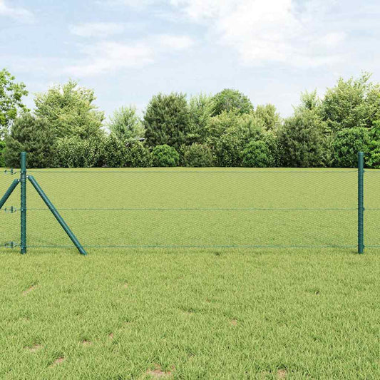 Hexagon Fence Green 1.2 x 100 m Steel