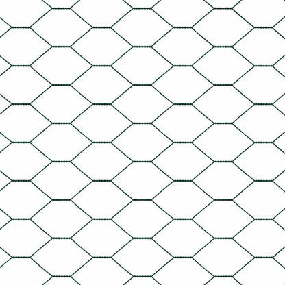 Hexagon Fence Green 1.2 x 100 m Steel