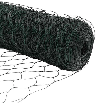 Hexagon Fence Green 1.4 x 100 m Steel