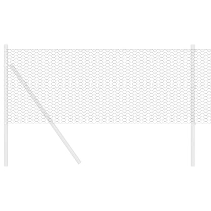 Hexagon Fence Grey 0.5 x 10 m Steel