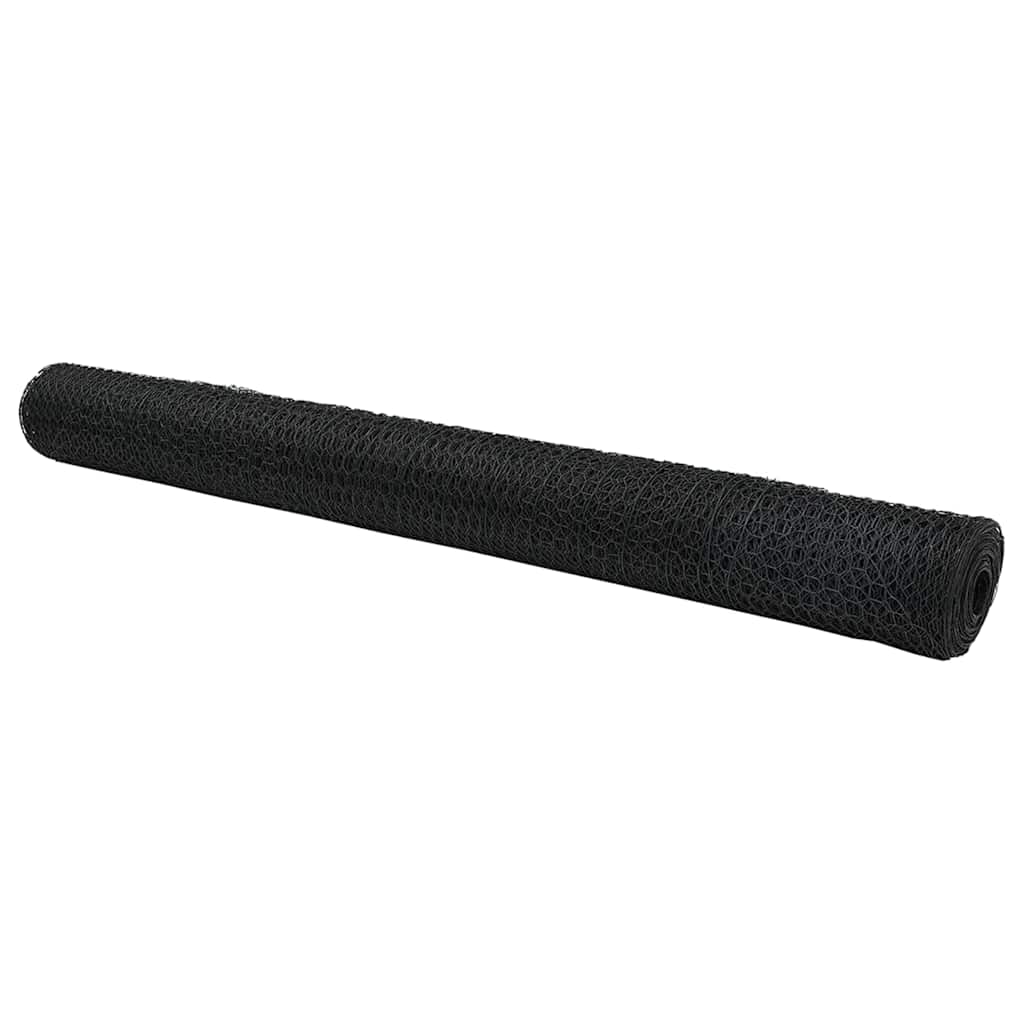 Hexagon Fence Grey 1.2 x 50 m Steel