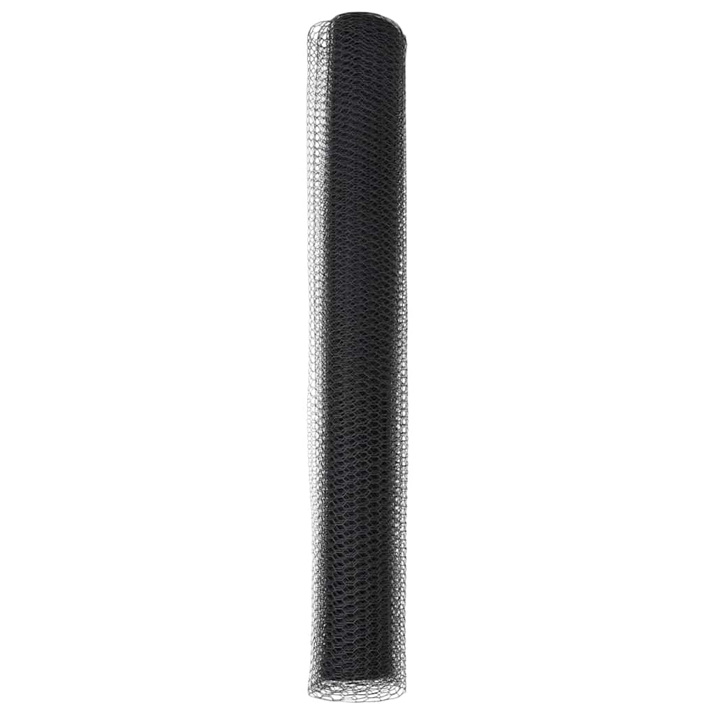 Hexagon Fence Grey 1.2 x 50 m Steel