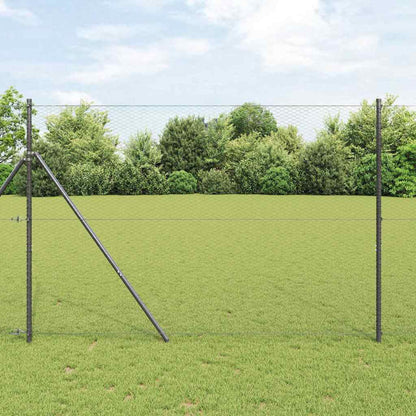 Hexagon Fence Grey 1.5 x 50 m Steel