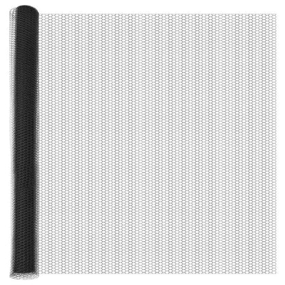 Hexagon Fence Grey 1.6 x 50 m Steel