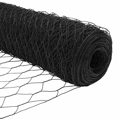 Hexagon Fence Grey 0.8 x 100 m Steel