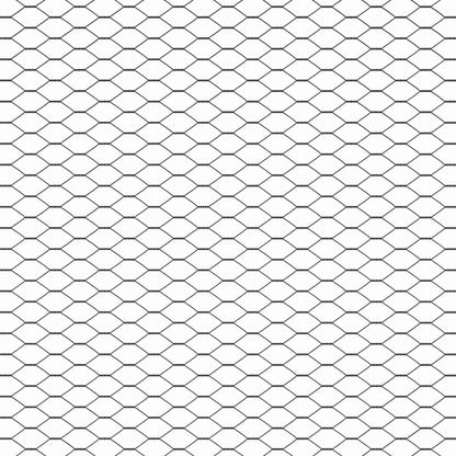 Hexagon Fence Grey 1 x 100 m Steel
