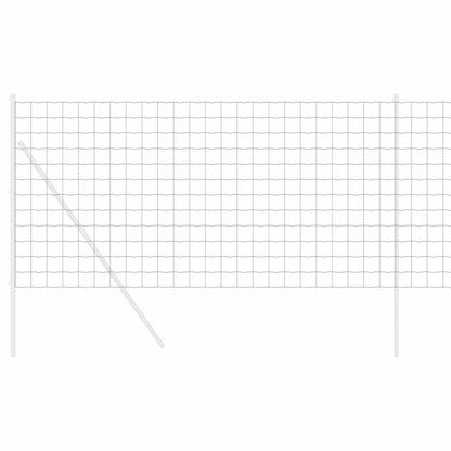 Hexagon Fence Silver 1 x 10 m Galvanised steel