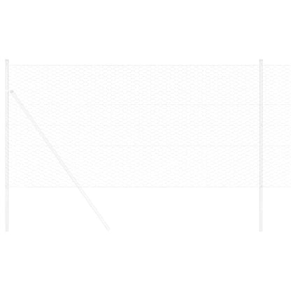 Hexagon Fence Silver 0.8 x 50 m Galvanised steel