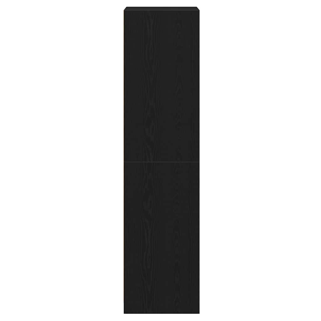 Wardrobe Black oak 50 x 50 x 200 cm Engineered wood
