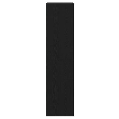 Wardrobe Black oak 50 x 50 x 200 cm Engineered wood