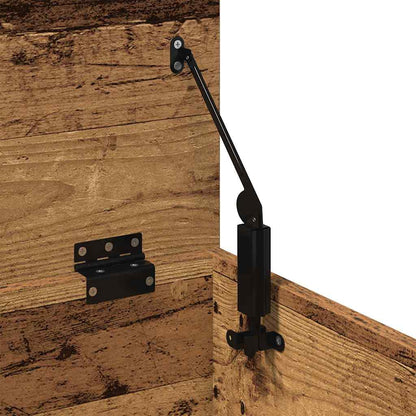 Storage Box Old Wood 30 x 35 x 35 cm Engineered Wood