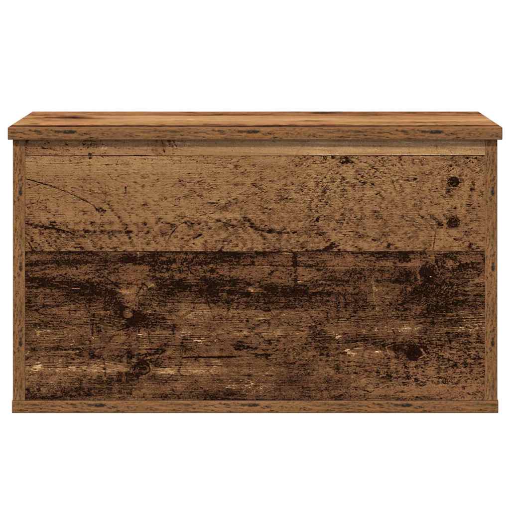 Storage Box Old Wood 60 x 35 x 35 cm Engineered Wood