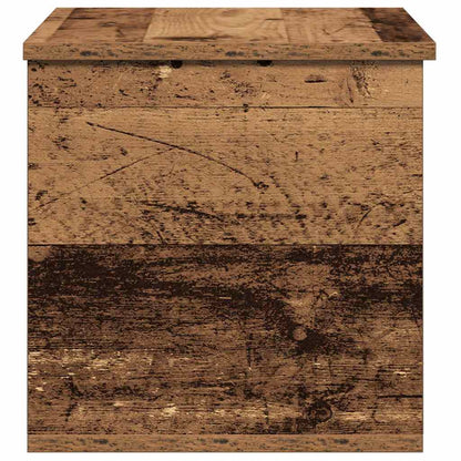 Storage Box Old Wood 60 x 35 x 35 cm Engineered Wood