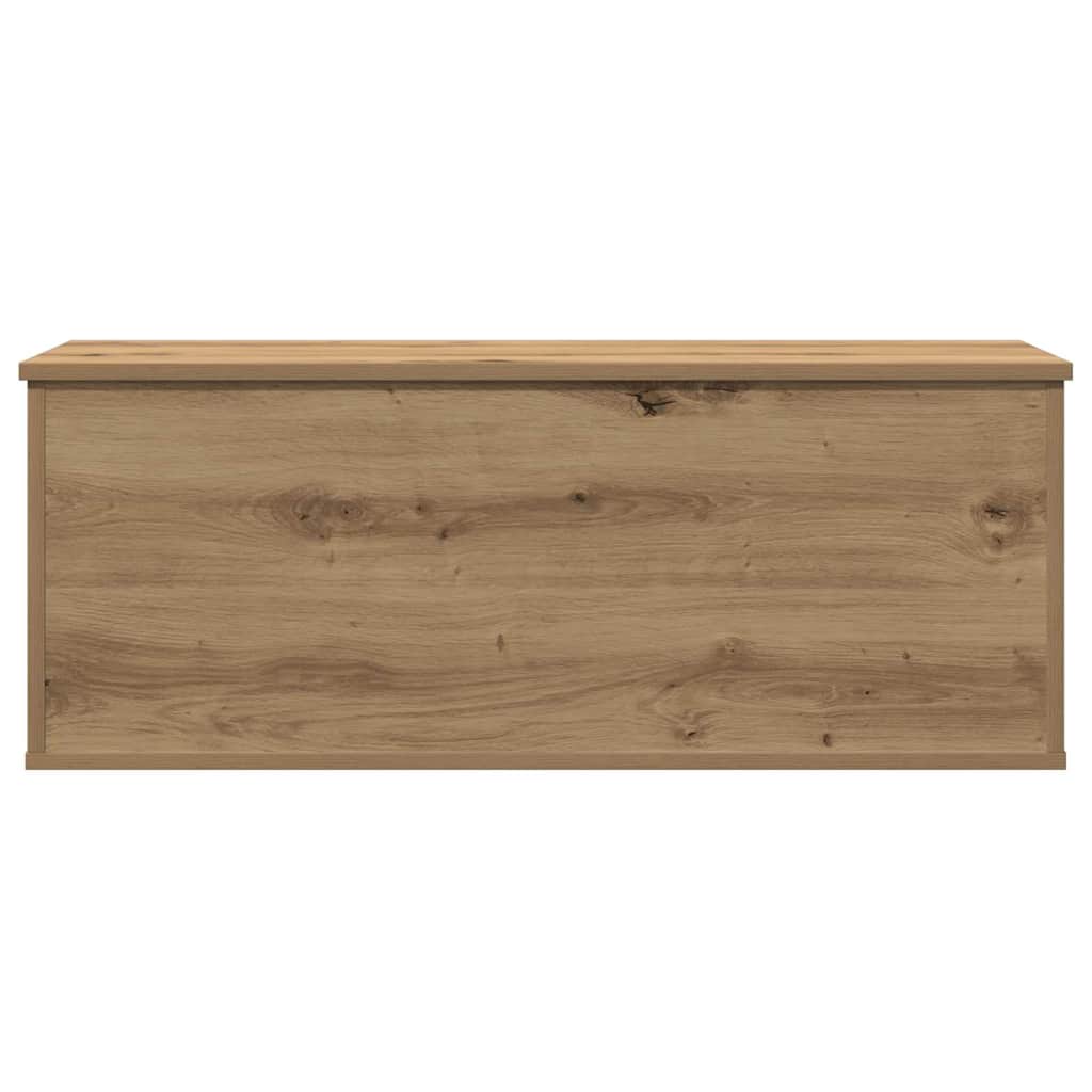 Storage Box Artisan Oak 90 x 35 x 35 cm Engineered Wood