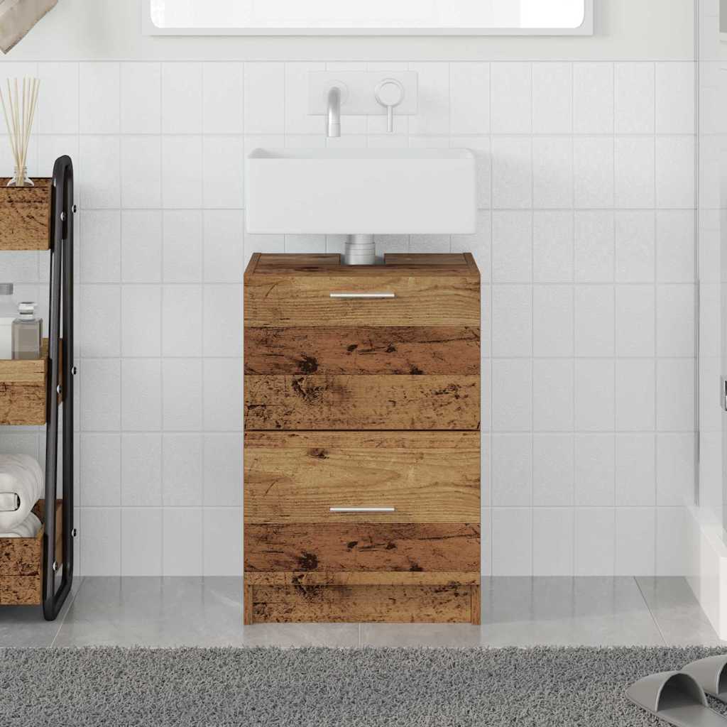Bathroom Cabinet Old Wood 40 x 37 x 59 cm Engineered wood