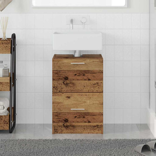 Bathroom Cabinet Old Wood 40 x 37 x 59 cm Engineered wood
