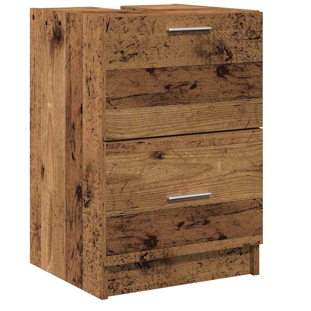 Bathroom Cabinet Old Wood 40 x 37 x 59 cm Engineered wood