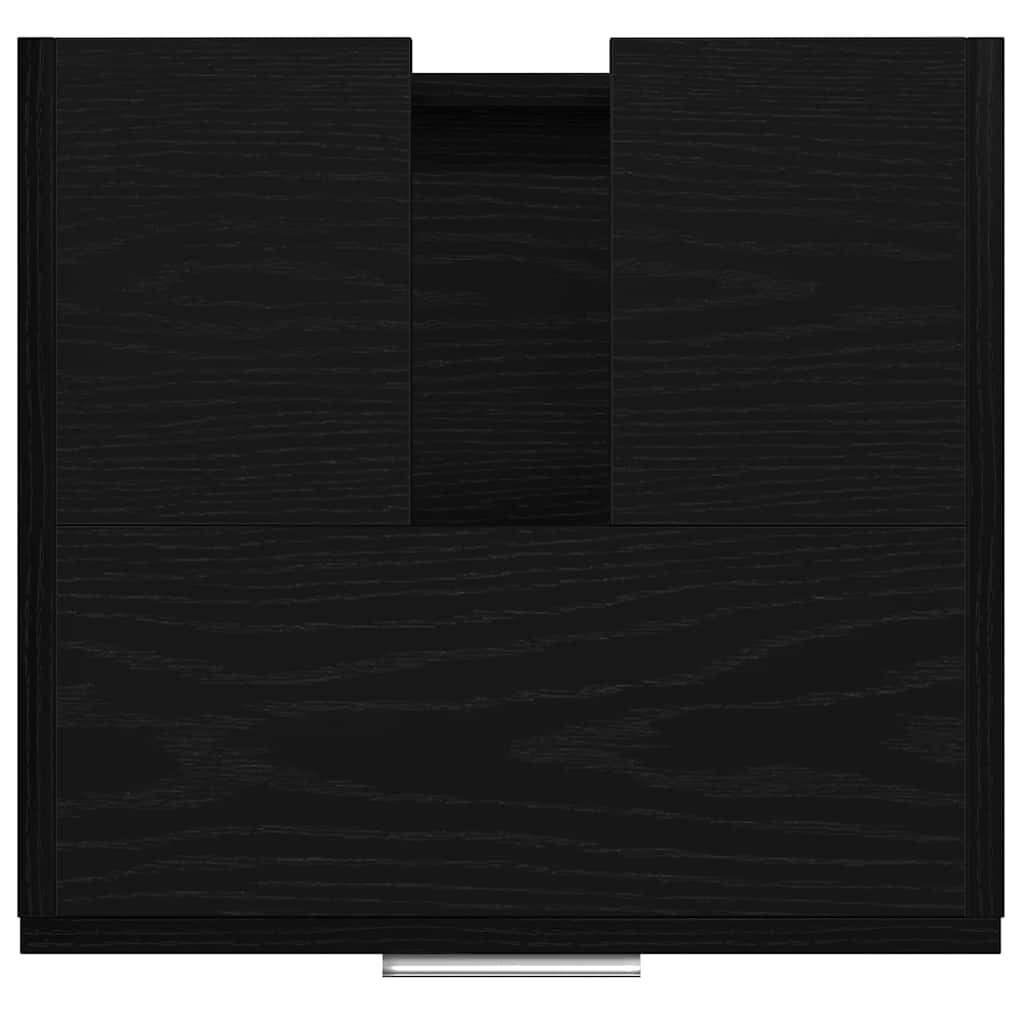 Bathroom Cabinet Black Oak 40 x 37 x 59 cm Engineered wood