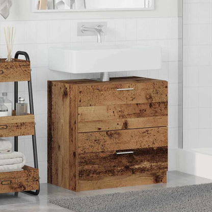 Bathroom Cabinet Old Wood 59 x 37 x 59 cm Engineered wood