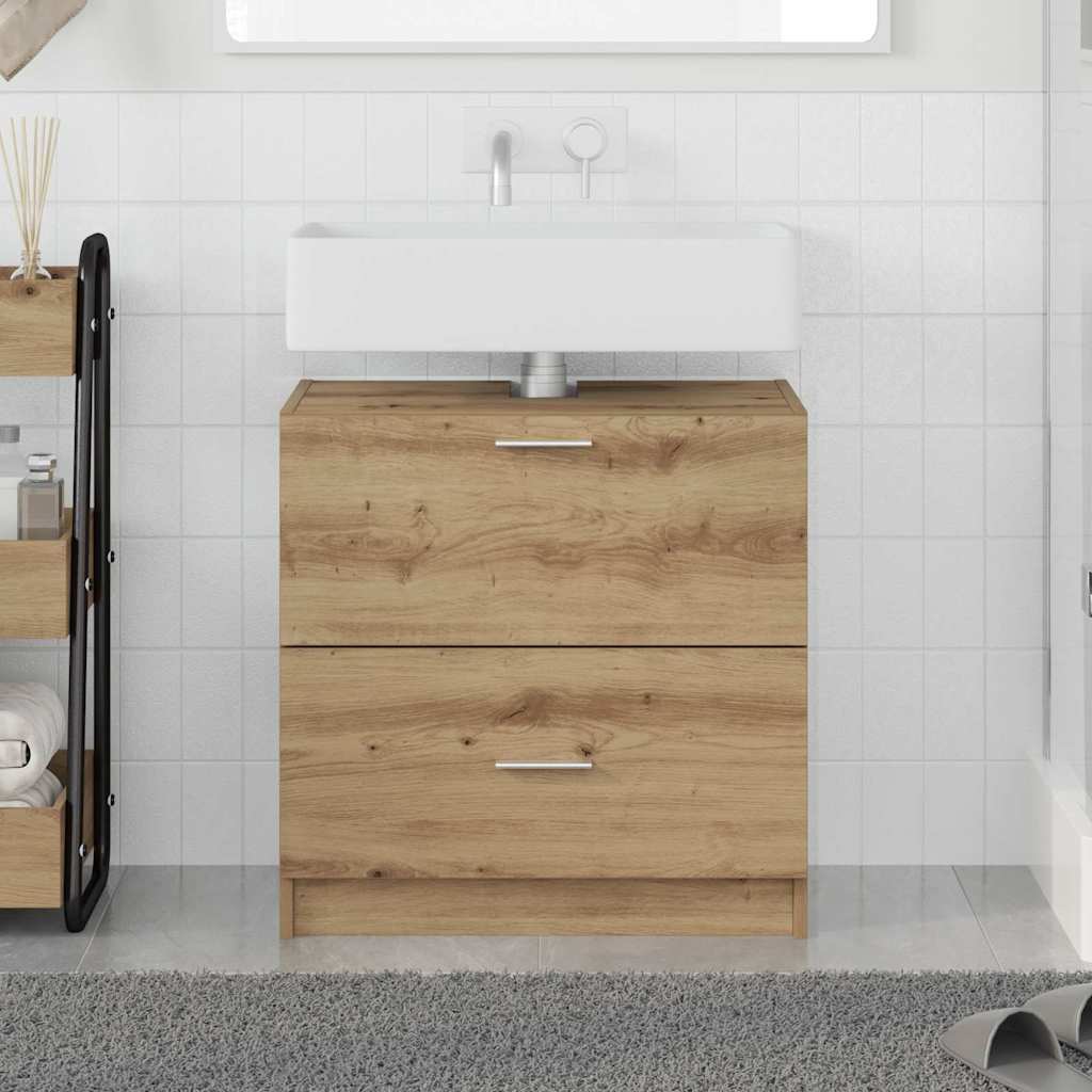 Bathroom Cabinet Artisan Oak 59 x 37 x 59 cm Engineered wood