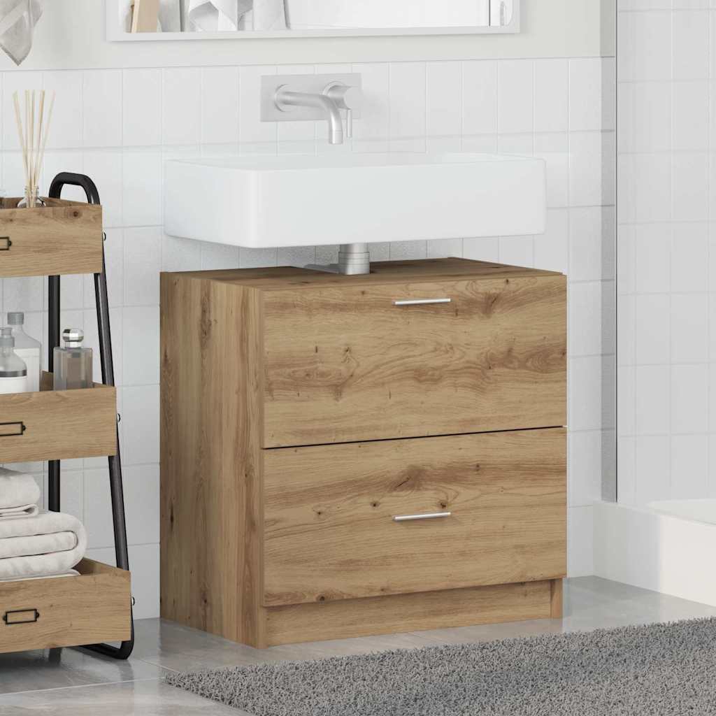 Bathroom Cabinet Artisan Oak 59 x 37 x 59 cm Engineered wood