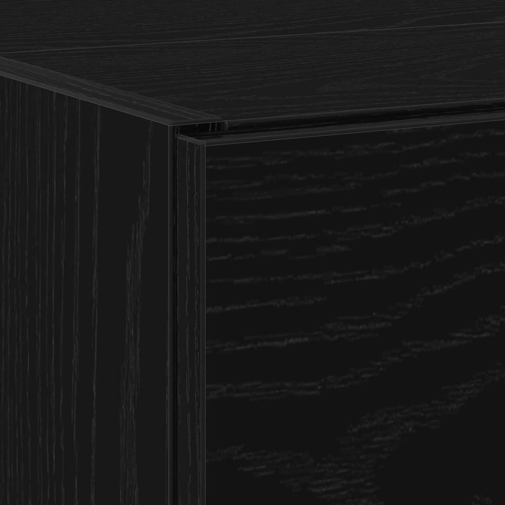 Bathroom Cabinet Black Oak 59 x 37 x 59 cm Engineered wood