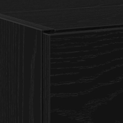 Bathroom Cabinet Black Oak 59 x 37 x 59 cm Engineered wood