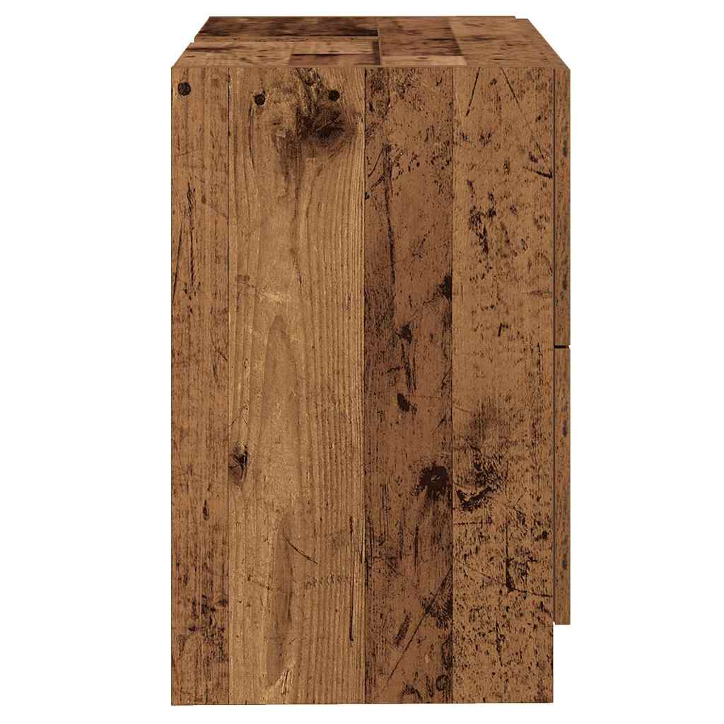 Bathroom Cabinet Old Wood 78 x 37 x 59 cm Engineered wood