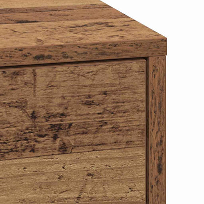 Bedside Cabinet with Old wood 38 x 34 x 61 cm Engineered wood