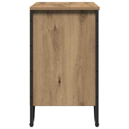 Bathroom Sink Cabinet with Storage Artisan Oak 60 x 35 x 60 cm