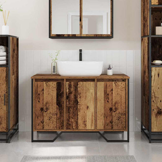 Sink Cabinet Other Old Wood 91 x 35 x 60 cm Engineered wood