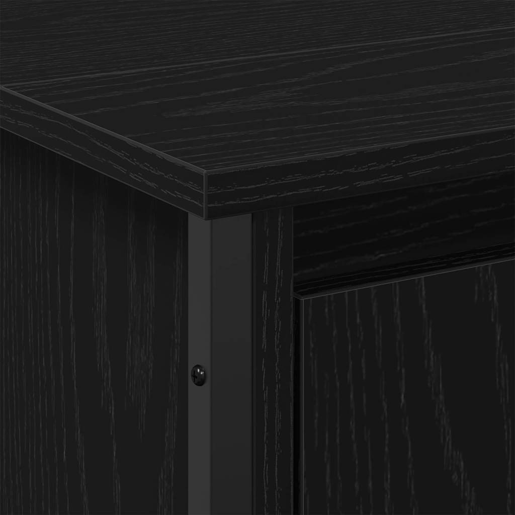 Sink Cabinet Other Black Oak 91 x 35 x 60 cm Engineered wood