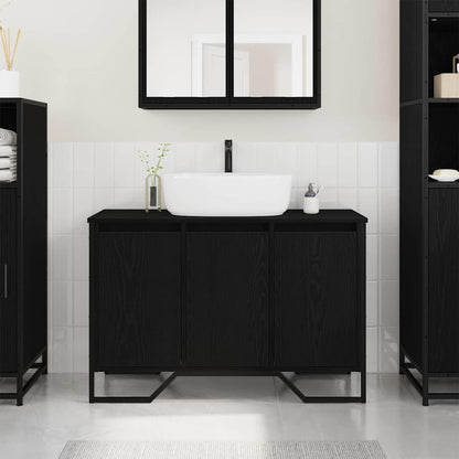 Sink Cabinet Other Black Oak 91 x 35 x 60 cm Engineered wood
