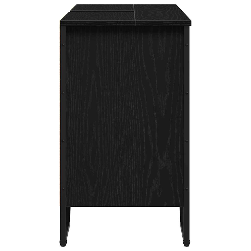 Sink Cabinet Other Black Oak 91 x 35 x 60 cm Engineered wood