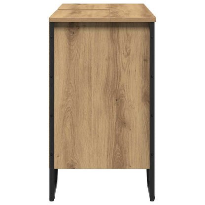 Bathroom Sink Cabinet with Shelf Artisan Oak 91 x 35 x 60 cm
