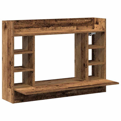 Wall-Mounted Desk Old wood 105 x 48 x 75 cm Engineered wood