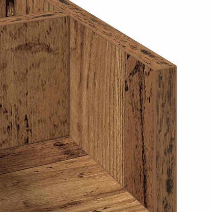 Desk Organiser Old Wood 44.5 x 24 x 25 cm Engineered Wood